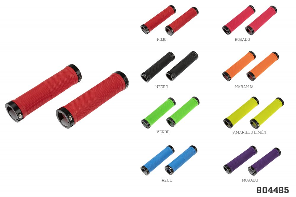GRIPS MTB DUAL LOCK 130MM (PUNTOS) SZ-16